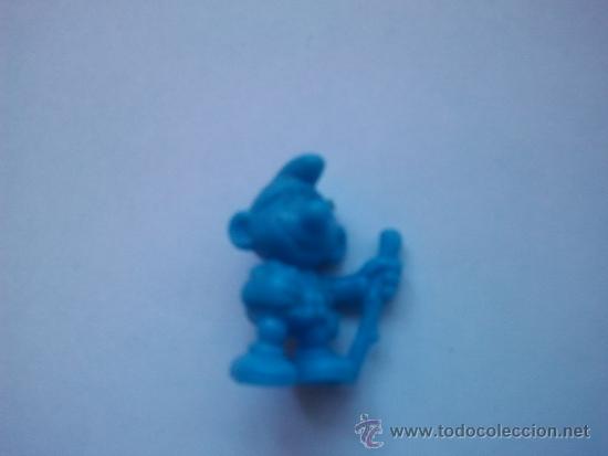 Figuras de goma y PVC: figura dunkin premiun pitufo - Foto 1