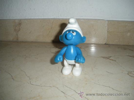 Figuras de Goma y PVC: PITUFO - FIGURA ARTICULADA PVC PITUFO MIDE 10 CM, 111-1