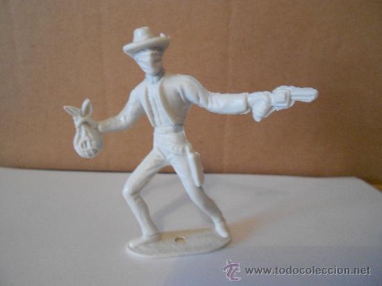 Figuras de goma y PVC: figura comansi vaquero - Foto 1