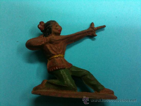 Figuras de goma y PVC: FIGURA GOMA INDIO - Foto 1