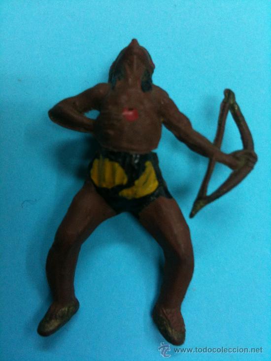 Figuras de goma y PVC: FIGURA GOMA INDIO - Foto 1