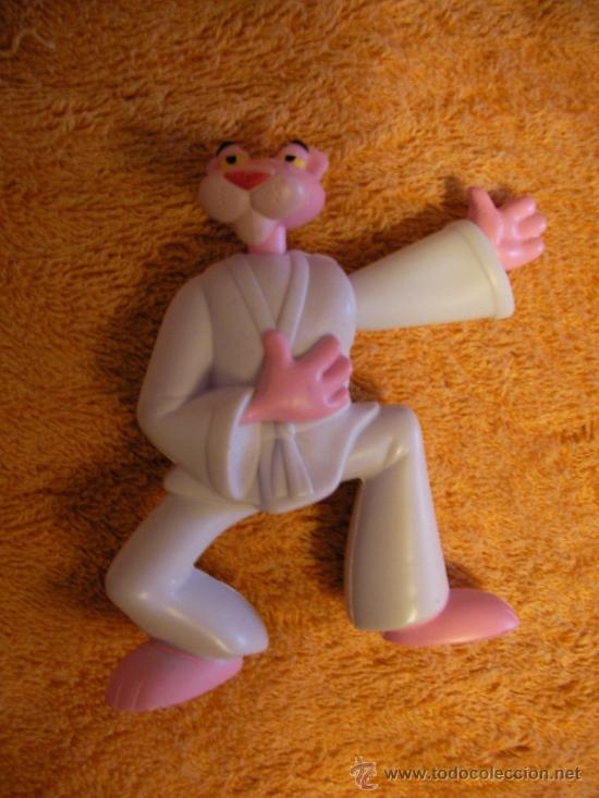 Figuras de goma y PVC: PANTERA ROSA KARATEKA - Foto 1