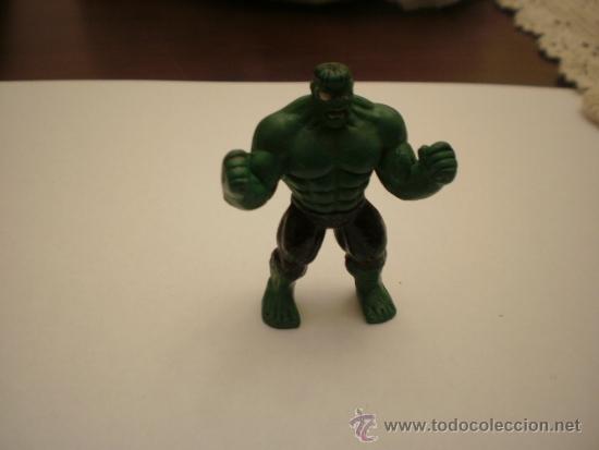 Figuras de goma y PVC: LA MASA EL INCREIBLE HULK A&Ntilde;OS 80 MARVEL DC COMICS SUPER HEROE - Foto 1