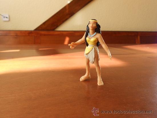 Gummi- und PVC-Figuren: FIGURA EN PVC O GOMA DE MUJER INDIA, MARCA YOLANDA 1995.