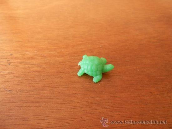 Figuras de goma y PVC: FIGURA CHICLES DUNKIN TORTUGA - Foto 1