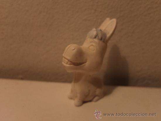 Figurines en Caoutchouc et PVC: figura burro blanco de nestle plastico duro