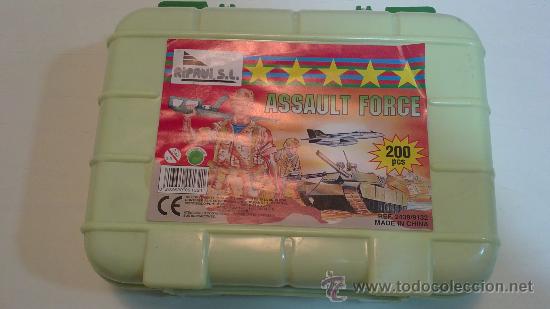 Figuras de goma y PVC: SOLDADOS DE PLASTICO:ASSAULT FORCE. - Foto 1