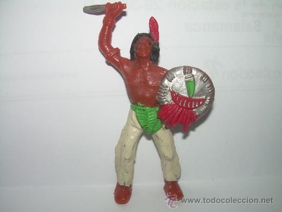 Figuras de goma y PVC: FIGURA DE INDIO.....COMANSI.....N&ordm;.15 - Foto 1