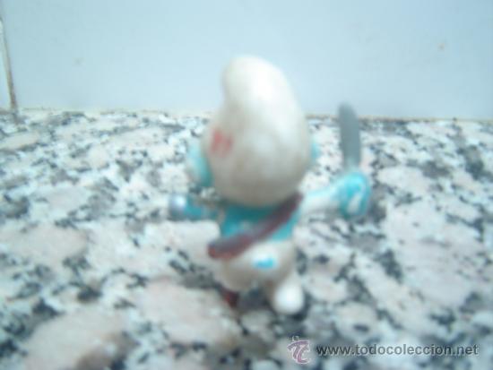 Figuras de goma y PVC: PITUFO PIRATA - Foto 2