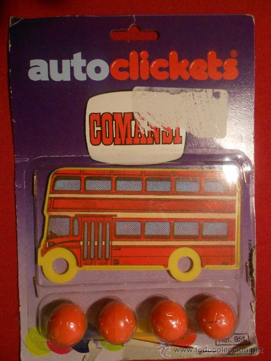 Figuras de goma y PVC: AUTO CLICKETS DE COMANSI - Foto 1