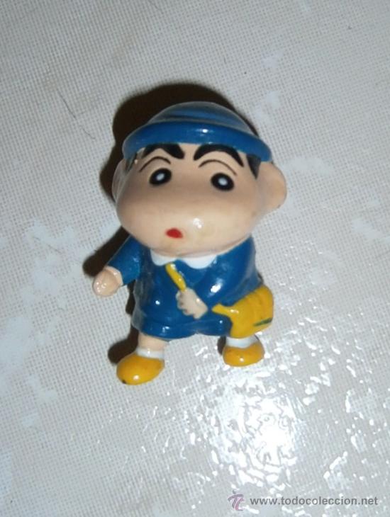 Figuras de Goma y PVC: FIGURA PVC SHIN - CHAN VA AL COLEGIO. FIGURAS