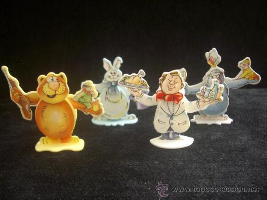 Figuras de Goma Kinder: Kinder - Lote 4 figuras m&oacute;viles A&ntilde;o 1998 - K98 N&ordm; 23, 24, 25 y 26 - Se pueden vender sueltas