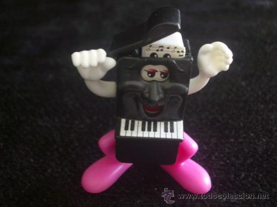 Figure di Gomma e PVC: Kinder - Figura piano - A&ntilde;o 1999 - K99 N&ordm; 80