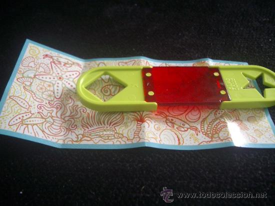 Figure di Gomma e PVC: Kinder - Visor rojo que descubre animales ocultos en el dibujo - MPG DC025
