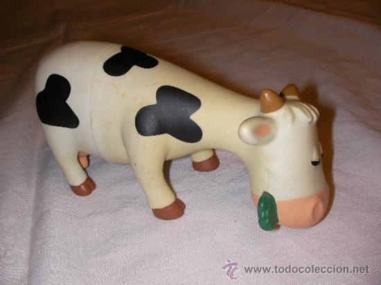 Figurines en Caoutchouc et PVC: VACA COMIENDO TAMA&Ntilde;O MEDIO - ENVIO GRATIS PARA ESPA&Ntilde;A