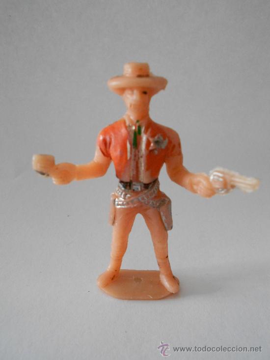 Figuras de goma y PVC: figura comansi vaquero oeste 7cm - Foto 1