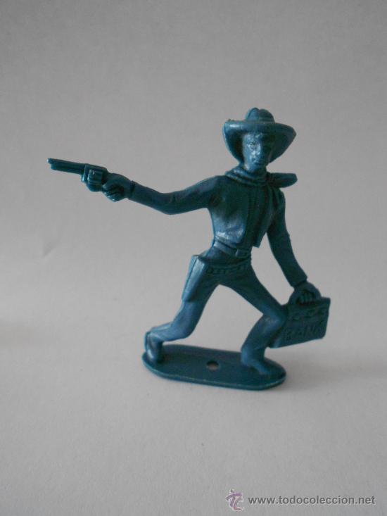 Figuras de goma y PVC: figura comansi vaquero oeste 7cm - Foto 1