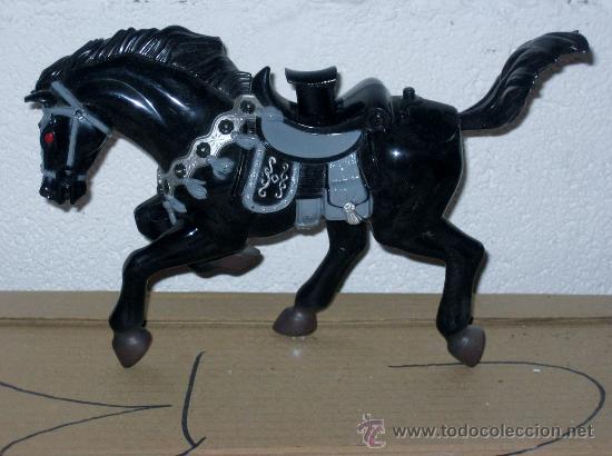 Gummi- und PVC-Figuren: FIGURA CABALLO EN ACCION IMPULSOR SILLIN