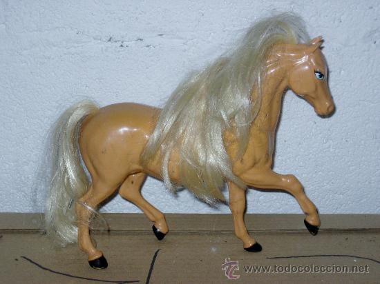 Figuras de goma y PVC: CABALLO CON PELO BLANDO - Foto 1