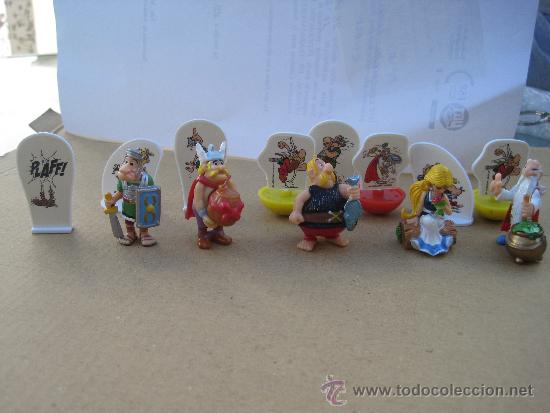 Figuras de goma y PVC: figuras asterix, coleccion - Foto 1