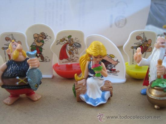 Figuras de goma y PVC: figuras asterix, coleccion - Foto 3