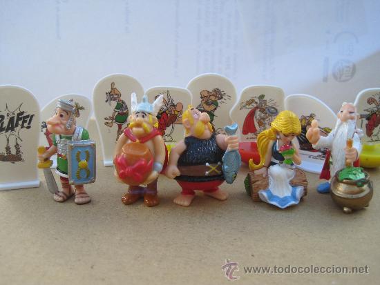 Figuras de goma y PVC: figuras asterix, coleccion - Foto 4