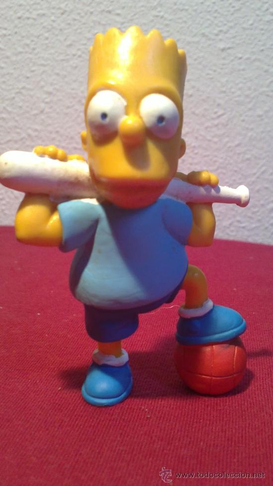 Figuras de goma y PVC: BART DE DIBUJOS ANIMADOS LOS SIMPSONS - Foto 1