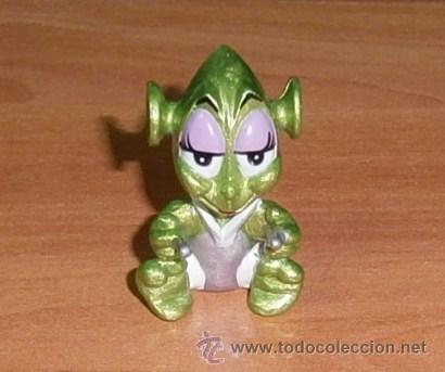 Figuras de Borracha e PVC: MARCIANA EXTRATERRESTRE VERDE N&ordm; 10 KINDER SORPRESA FERRERO A&Ntilde;O 1998 COLECCIONISTA. MARCIANO * IMARQ