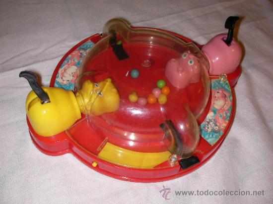 Rubber and PVC Figures: JUEGO HIPOPOTAMOS TRAGAPELOTAS - ENVIO GRATIS A ESPA&Ntilde;A