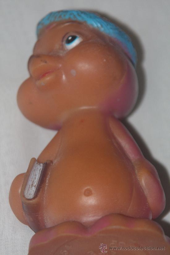 Figuras de goma y PVC: mu&ntilde;eco de goma petete - Foto 1