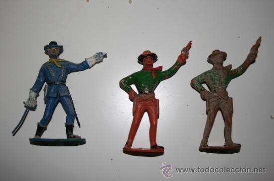 Figuras de goma y PVC: 3 figuras comansi. - Foto 1