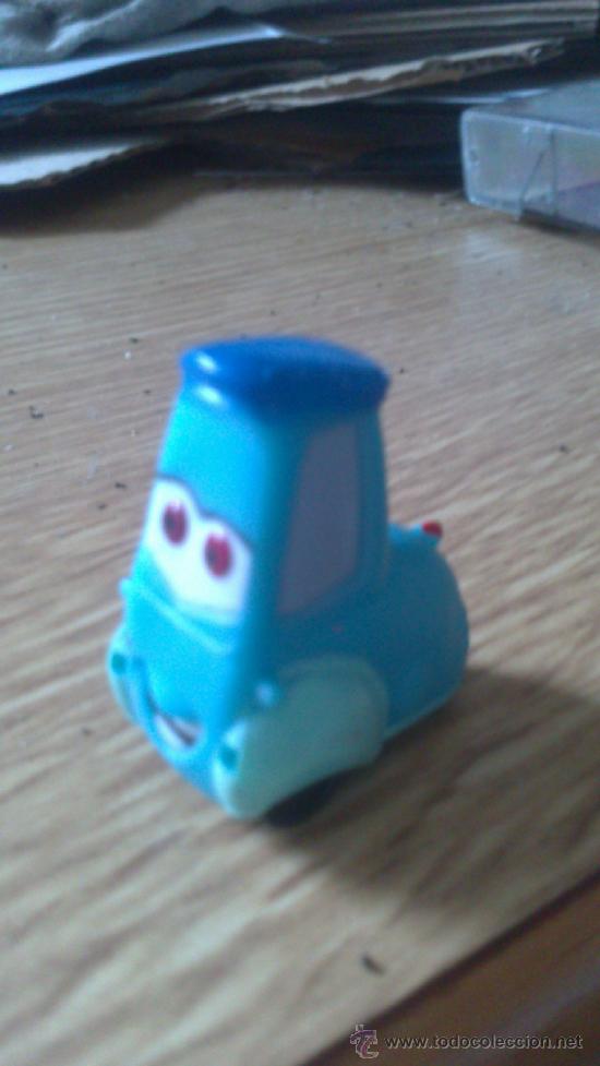 Figure di Gomma e PVC: cochecito pvc. origen cars original 2006. kinder o similar . 2,50 cms
