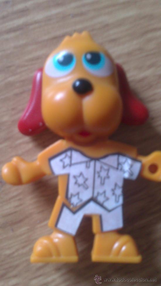 Figuras de goma y PVC: perrito pvc - perro con cabeza desmontable 5 cms - Foto 1