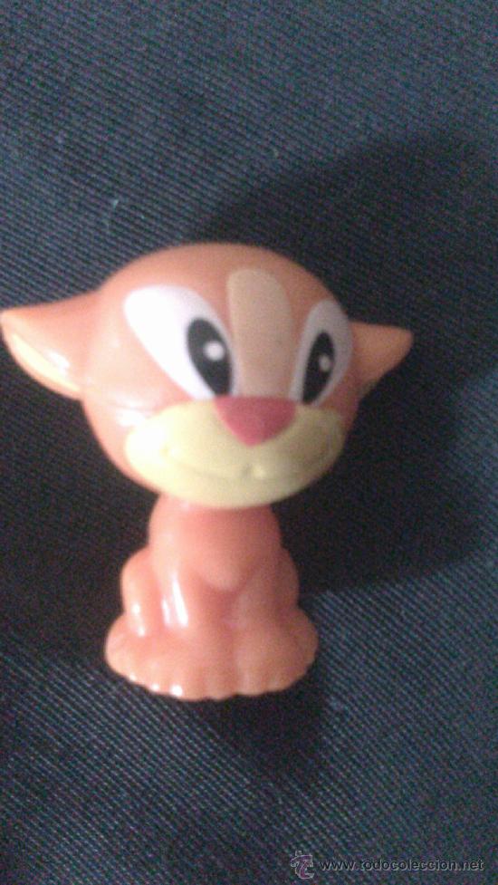 Figure di Gomma e PVC: Simpatico perrito cabezon. 4 cms. puede que kinder
