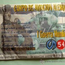 Figuras de Goma y PVC: SOBRE SORPRESA SIMILAR MONTAPLEX - CAMPO DE AVIACION ALEMAN - Nº 54. Lote 36641697