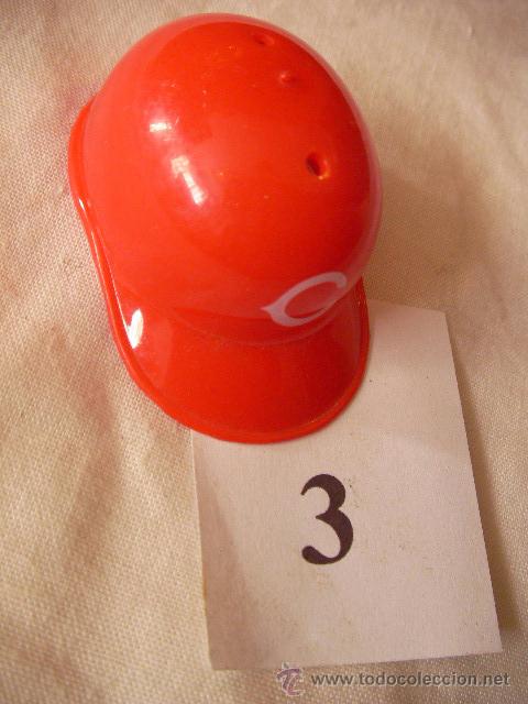 Gummi- und PVC-Figuren: FIGURA DE GOMA Y PVC CASCO BEISBOL PARA FIGURA