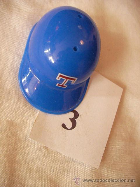 Gummi- und PVC-Figuren: FIGURA DE GOMA Y PVC CASCO BEISBOL PARA FIGURA