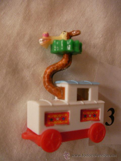 Gummi- und PVC-Figuren: GIRAFA EN CONTENEDOR DE CIRCO