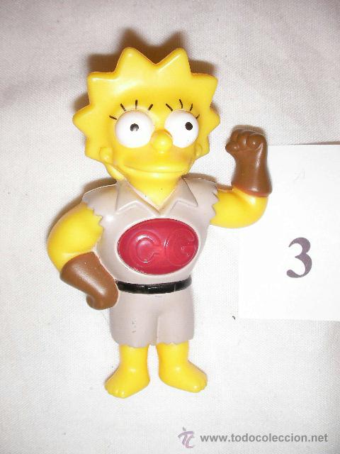 Figuras de goma y PVC: LISA SIMPSON - Foto 1