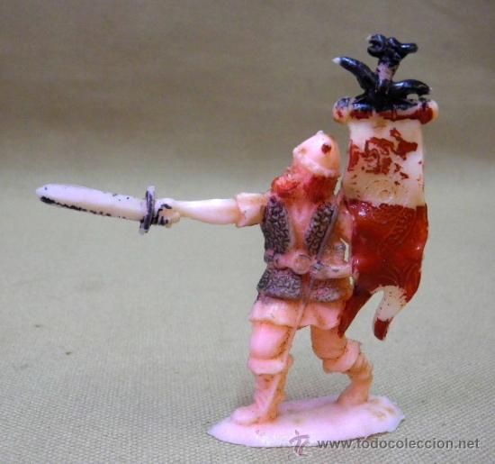 Figuras de goma y PVC: FIGURA DE PLASTICO, VIKINGO, QUIOSCO O LA FABRICA, PRIMERA ETAPA COMANSI