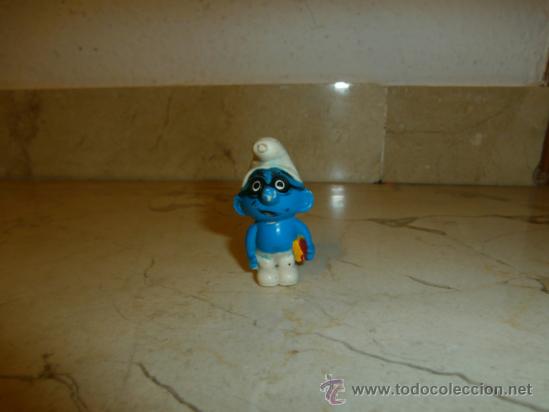 Figuras de Goma y PVC: PITUFO -  ANTIGUO PITUFO 4,5 CM SIN MARCA 111-1