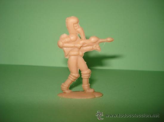 Figure di Gomma e PVC: Antigua Figura de Extraterrestre Marciano de Plastico  Pintado a&ntilde;o 1950s