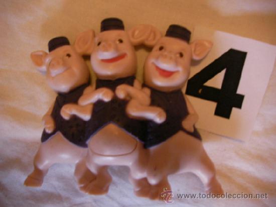 Figuras de Goma y PVC: LOS TRES CERDITOS