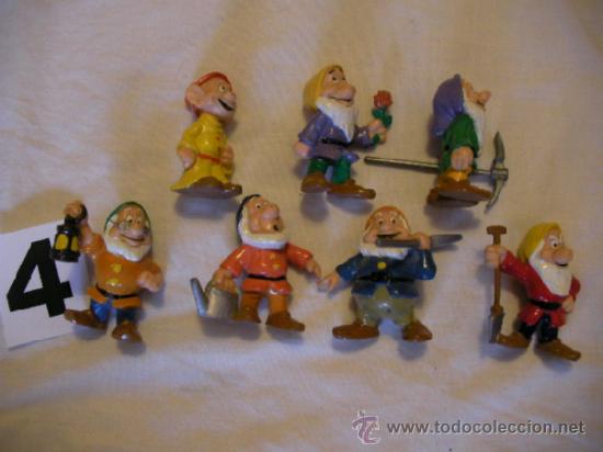 Figuras de goma y PVC: LOS SIETE ENANITOS - Foto 1