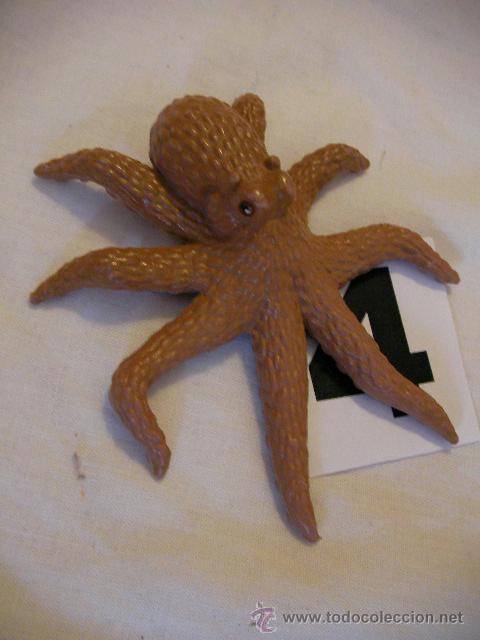 Figuras de goma y PVC: PULPO - ENVIO GRATIS A ESPA&Ntilde;A - Foto 1