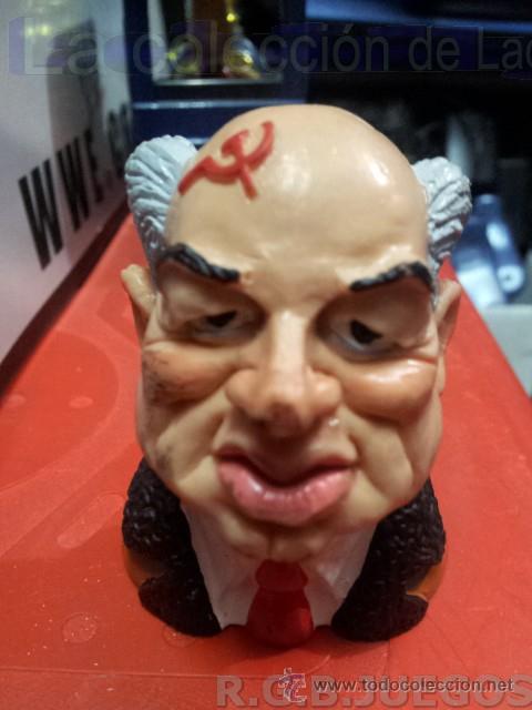 Figuras de goma y PVC: ANTIGUO BUSTO GORBACHOV - Foto 1