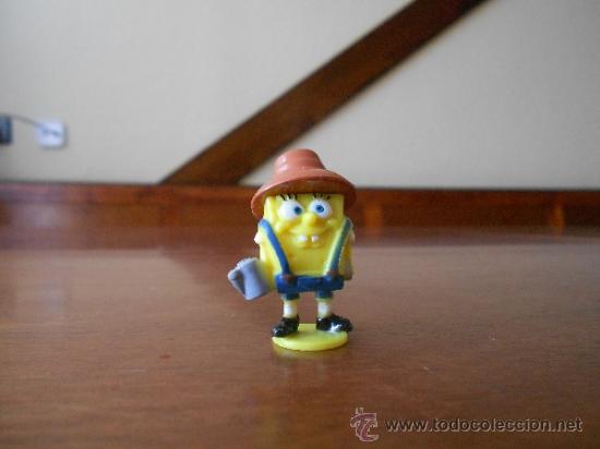 Figuras de goma Kinder: PERSONAJE KINDER: BOB ESPONJA - Foto 1
