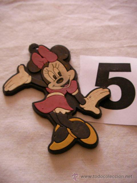 Figuras de goma y PVC: PLACA MINNIE - MICKEY - DISNEY - Foto 1