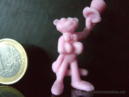 Figuras de goma y PVC: DUNKIN SERIE PANTERA ROSA - Foto 1