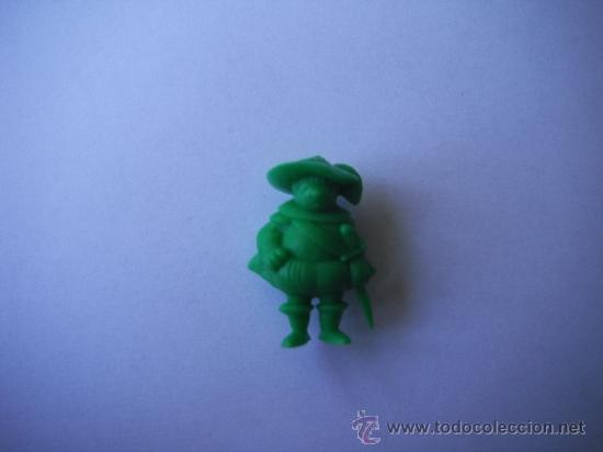 Figuras de goma y PVC: FIGURAS DUNKIN. SERIE DARTACAN -WIDIMER- - Foto 1